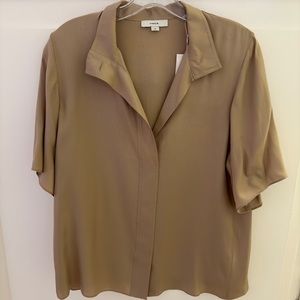 Vince silk blouse NWT